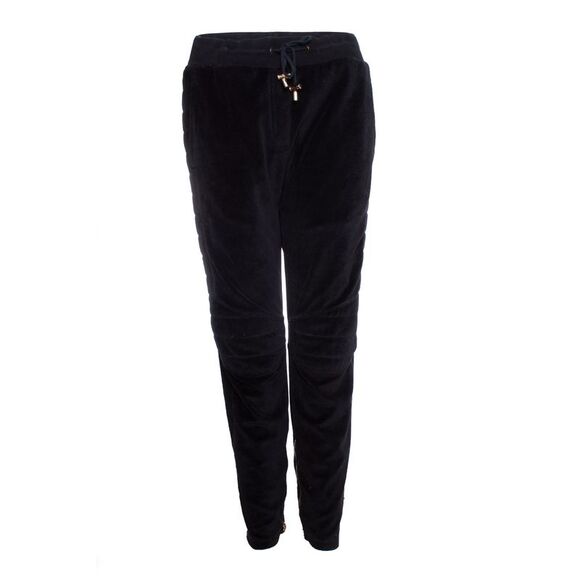 Balmain Velvet track pants.